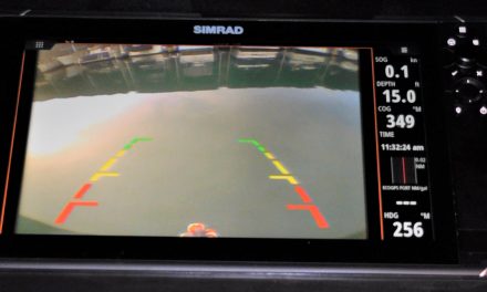 Backup camera for boaters