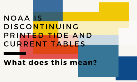 NOAA is discontinuing printed tide and current tables