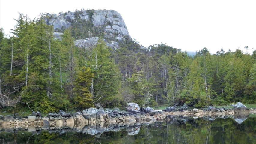 Granite hill top along Weinberg Inlet