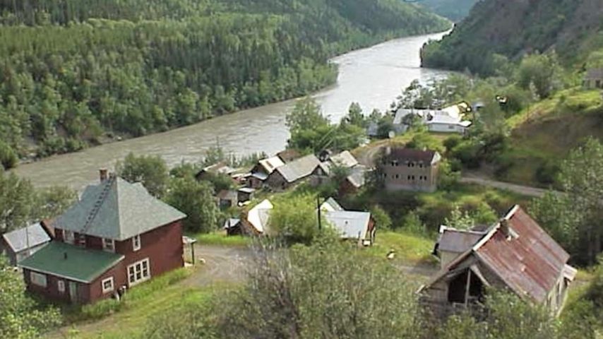 Village of Telegraph Creek on the Stikine River