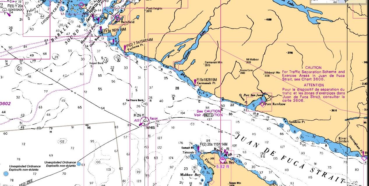 Nitinat Narrows, a Mariner’s Challenge on West Coast Vancouver Island