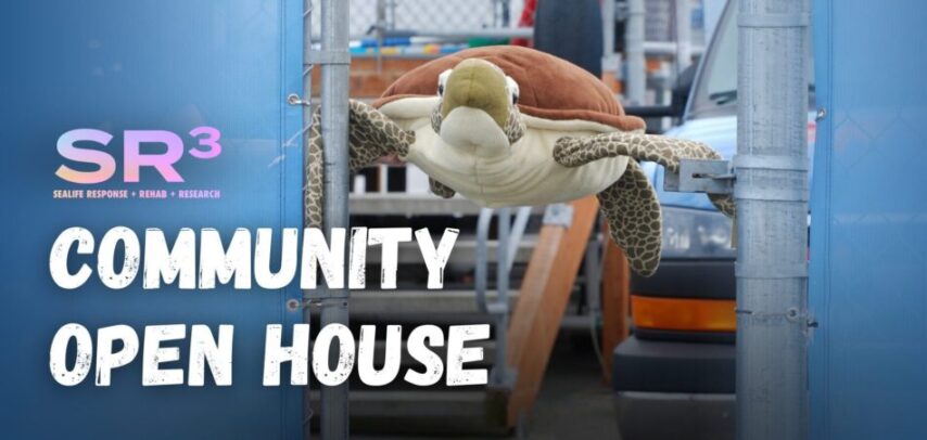 SR3 signage for the Open House