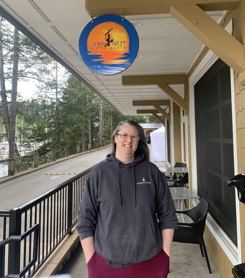 Photo of Liz Gilbert, restaurant manager