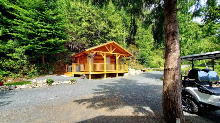 Photo of new restroom/shower building at Toba Wilderness Marina