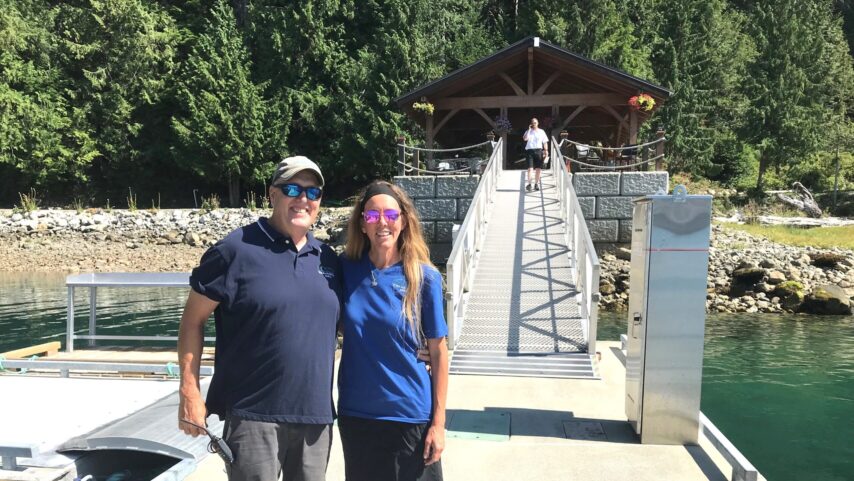 Photo of Paul and Nahanni, Toba Wilderness Marina Hosts