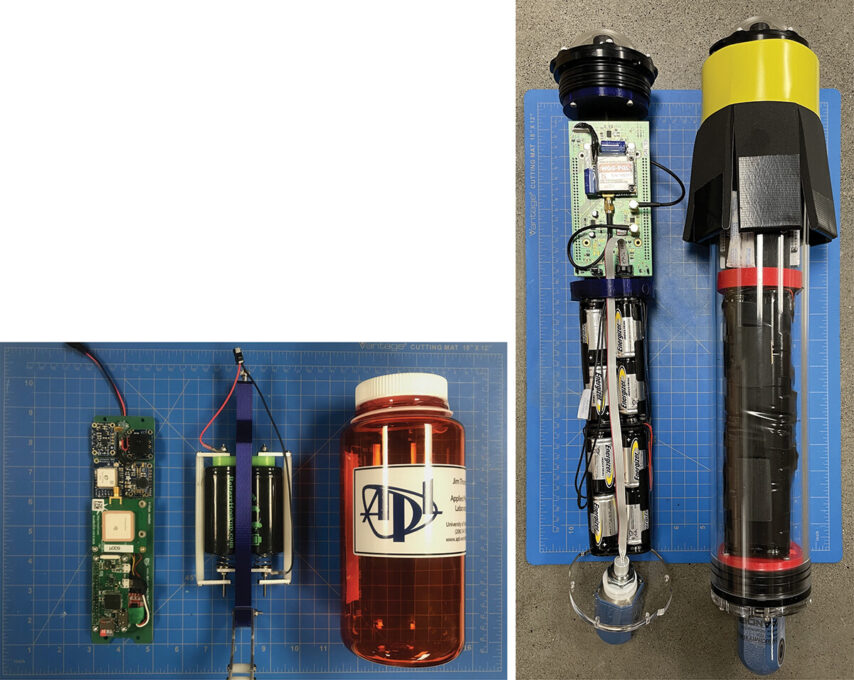 Photo of the MicroSwift Wave I buoy