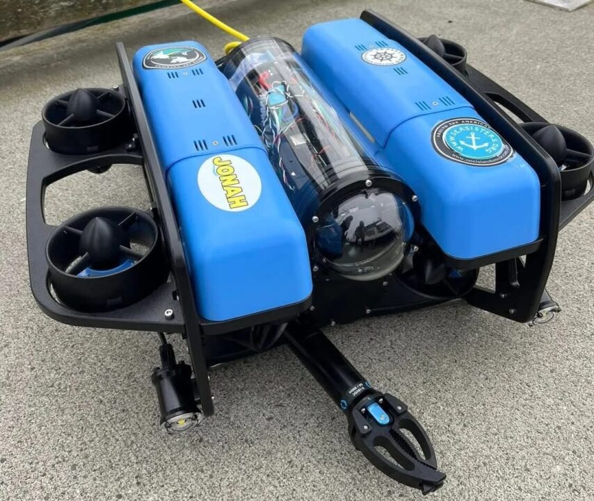 The crew's ROV