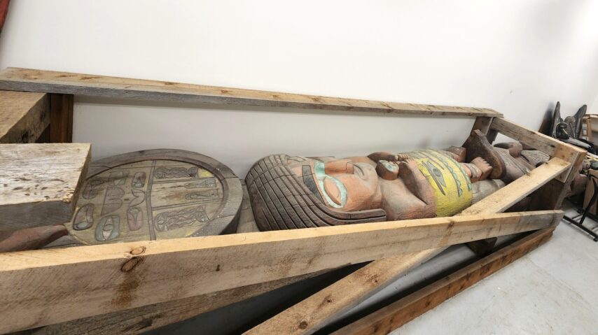 Carvings at Wrangell