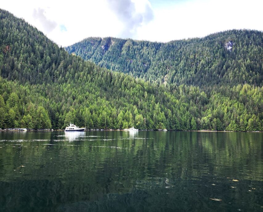 Bishop Bay anchorage