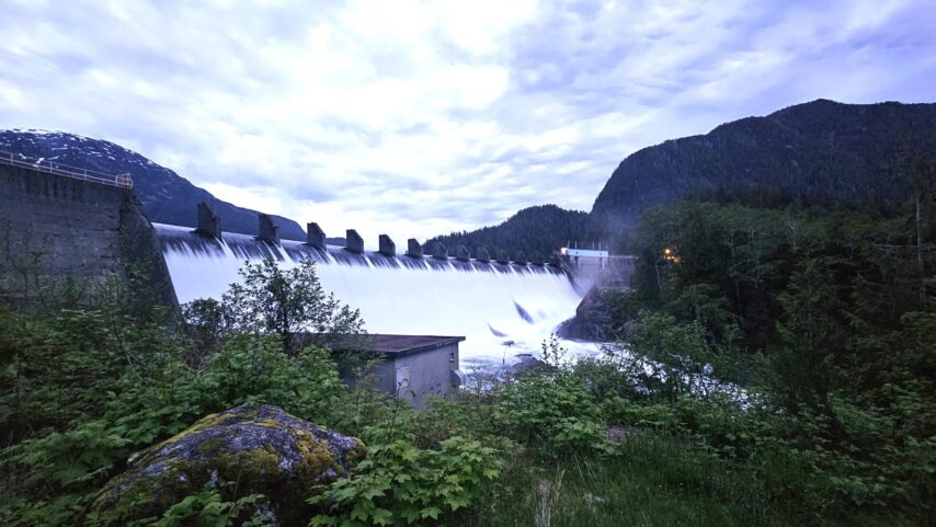 Dam at Ocean Falls