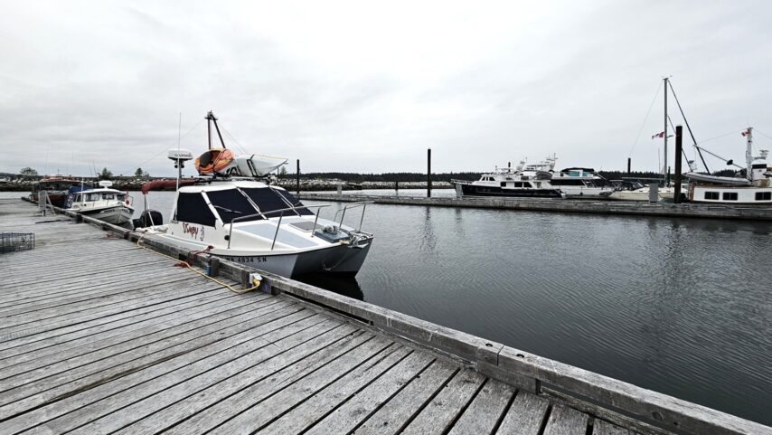 Flotilla boats at Port McNeill
