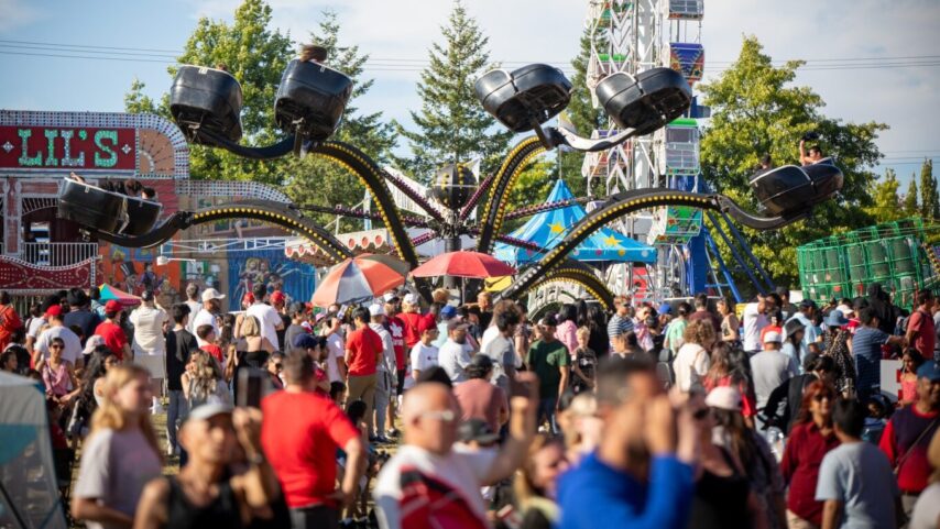 Amusement Rides for July 1 celebrations at Surrey