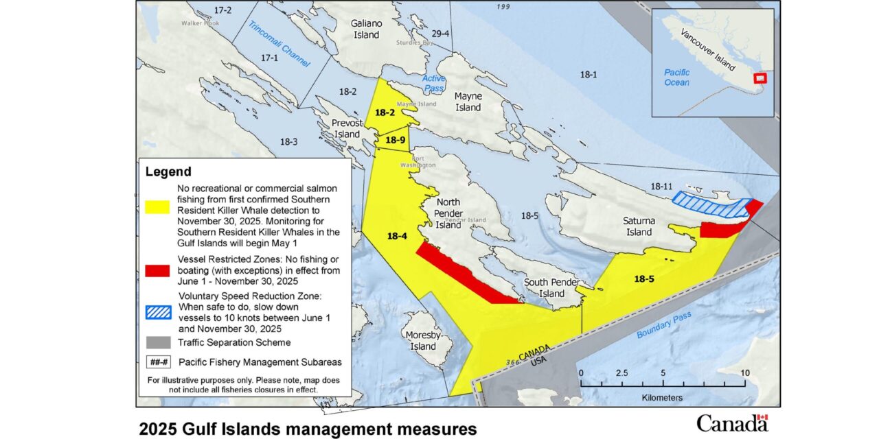 NOTICE: 2025 SRKW Measures in BC Waters