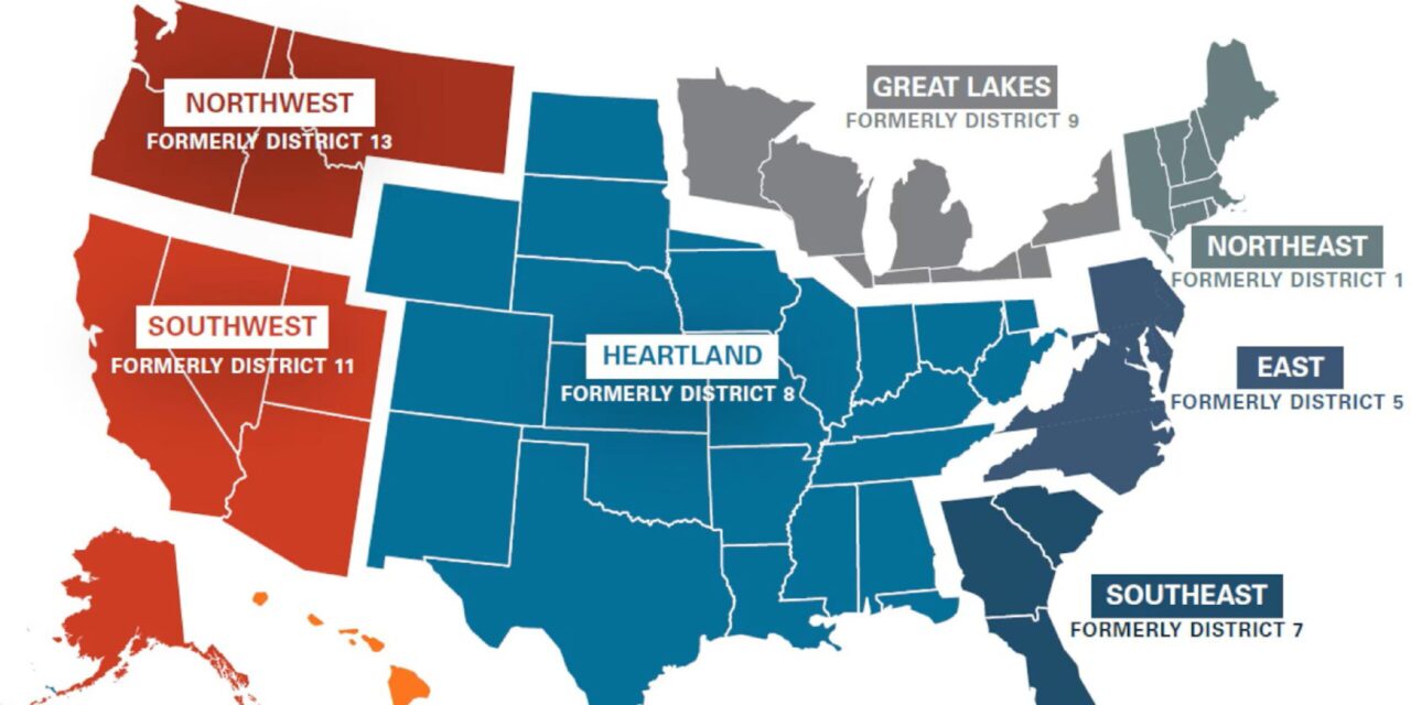 U.S. Coast Guard Renaming Districts