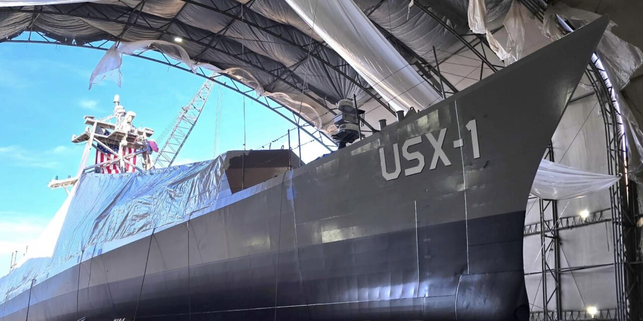 First Unmanned U.S. Navy Vessel