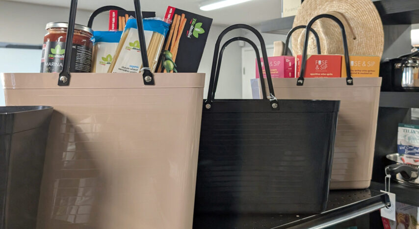 Photo of ready-made gift bags for purchase