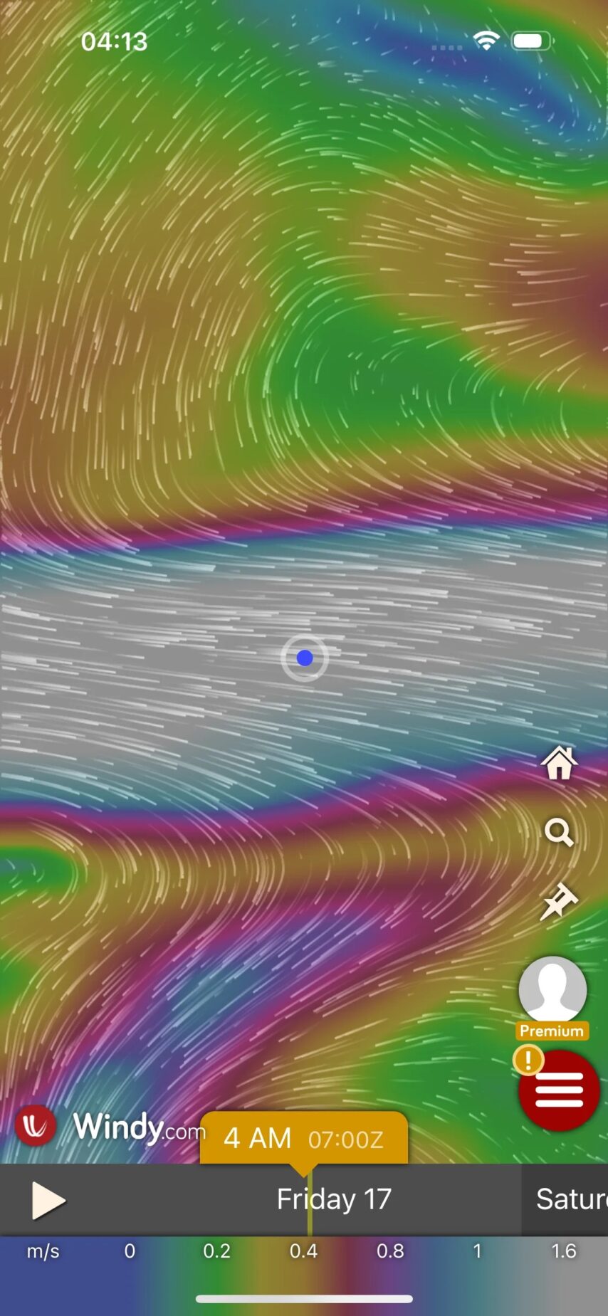 Image of weather map