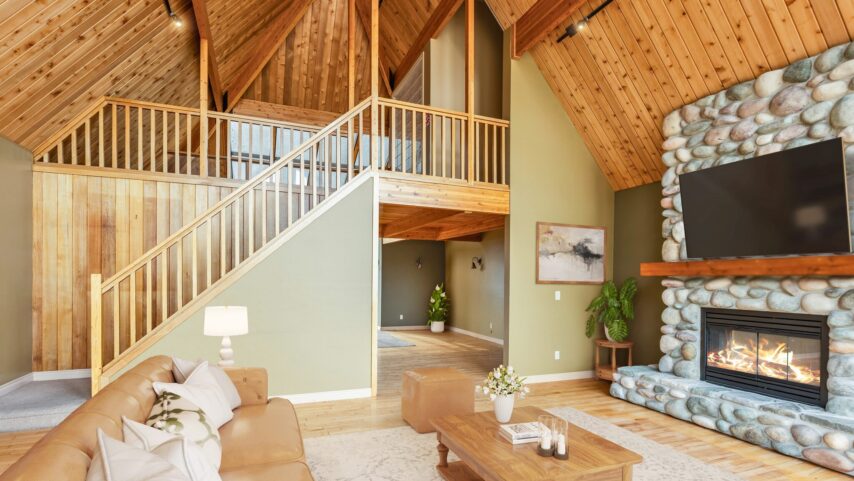 Photo of beautiful refurbished interior of office-home for Alert Bay