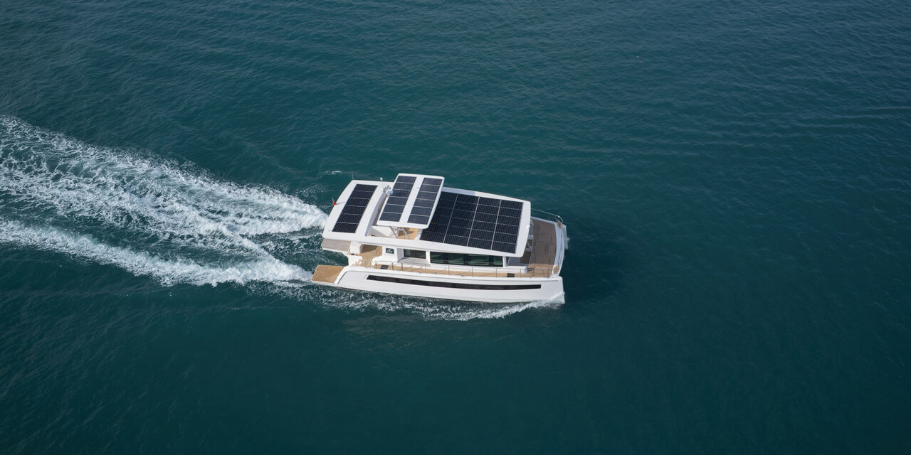 Solar Electric Catamaran Crosses the Atlantic